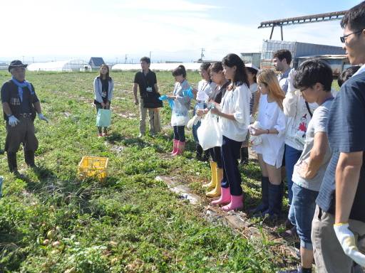 北海道でのホームステイ